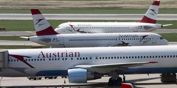 Austrian Airlines suspende todos sus vuelos a Teherán