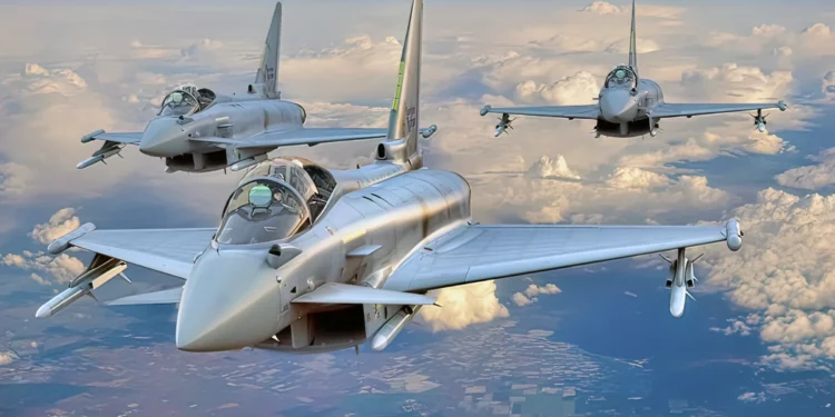 Eurofighter Typhoon: El caza del que depende ahora la OTAN