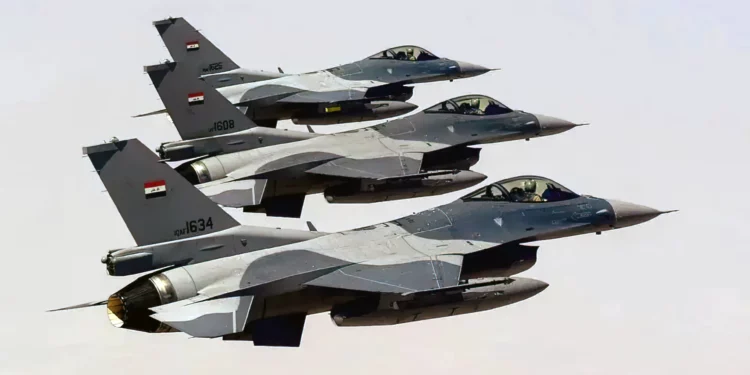Irak moderniza flota F-16 con tecnología de guerra electrónica