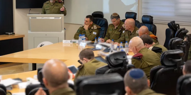 Israel aprueba planes de combate para el Comando Norte