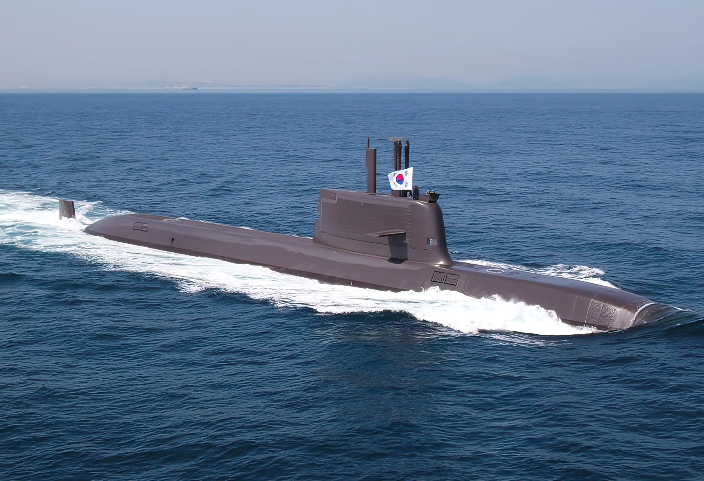 KSS-III (Submarino Coreano-III) Submarino clase Dosan Ahn Changho ROKS Shin Chae-ho (SS-086). (Foto de HD Hyundai Heavy Industries)