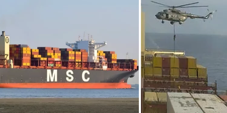 Fuerzas iraníes capturan buque MCS ARIES vinculado a Israel 