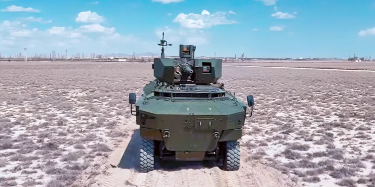 FNSS revela el innovador vehículo blindado PARS III 8X8