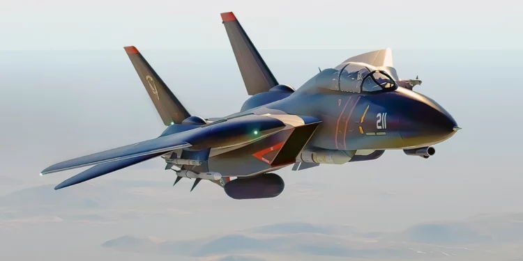 Escuadrón Razgriz y su F-14A: el caza más estético en vuelo