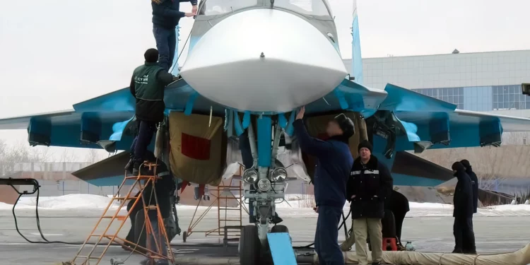Primera entrega de Su-34 a VKS desde Novosibirsk en 2024