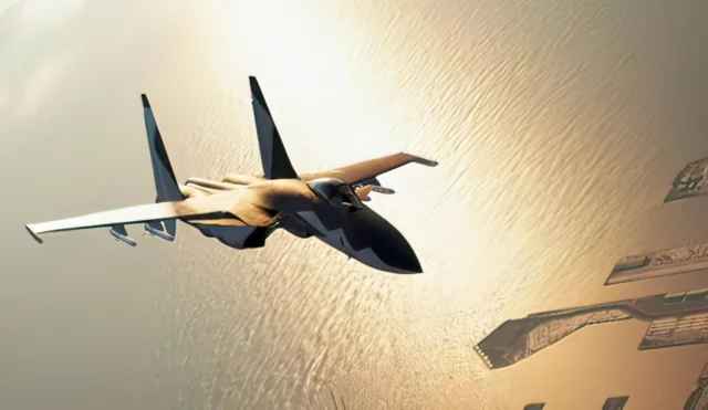 El Su-37 de Rusia mostró su poder aéreo antes de caer en 2002