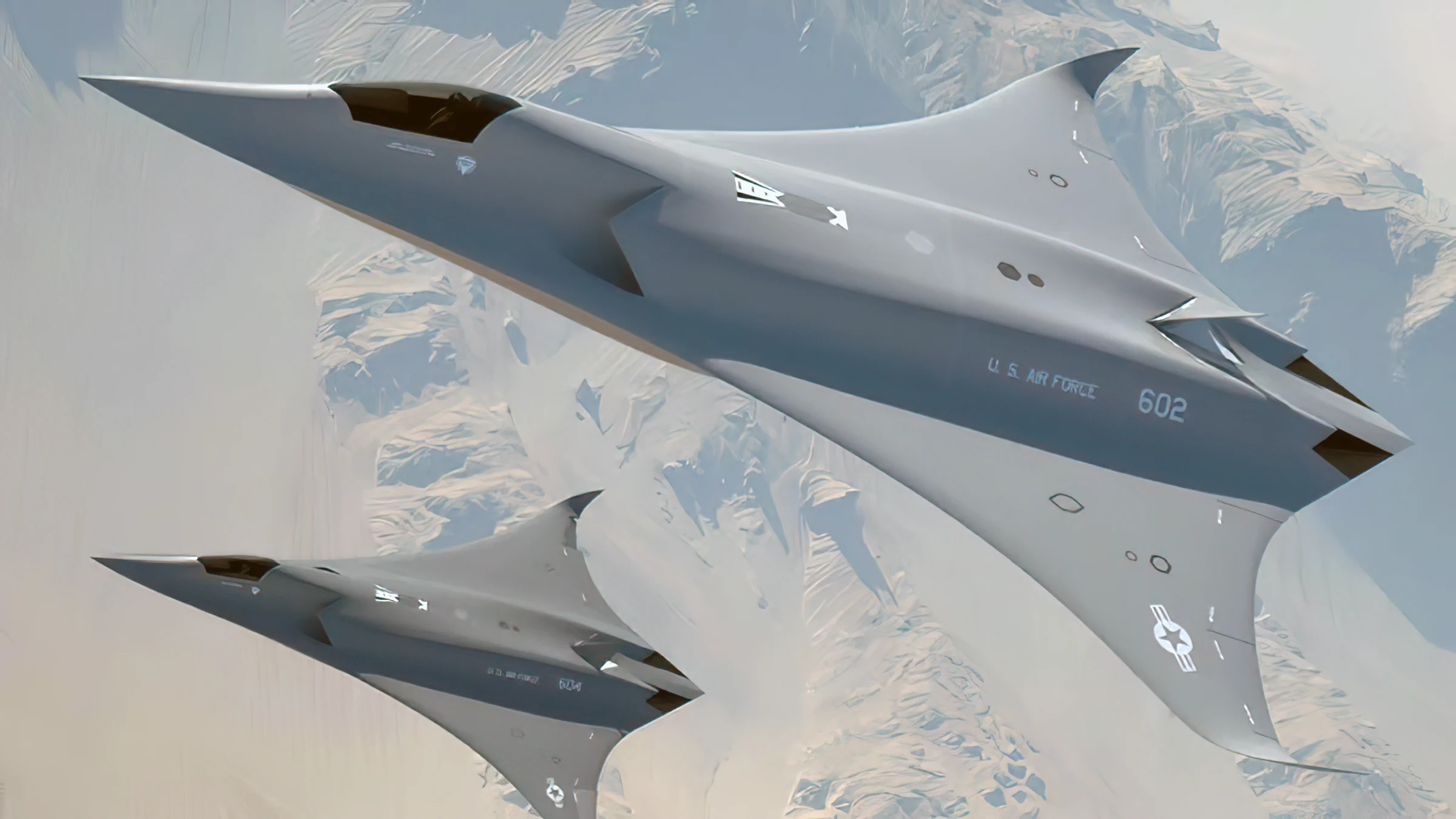 X-44 Manta: el extraño avión que pudo dominar los cielos