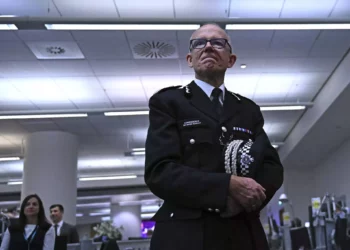 El comisionado de la Policía Metropolitana, Mark Rowley, en Londres, el 17 de septiembre de 2022. (Carl de Souza/Pool vía AP)