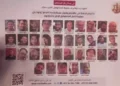 Un folleto lanzado por las FDI sobre Rafah el 12 de abril de 2024. (Cortesía)