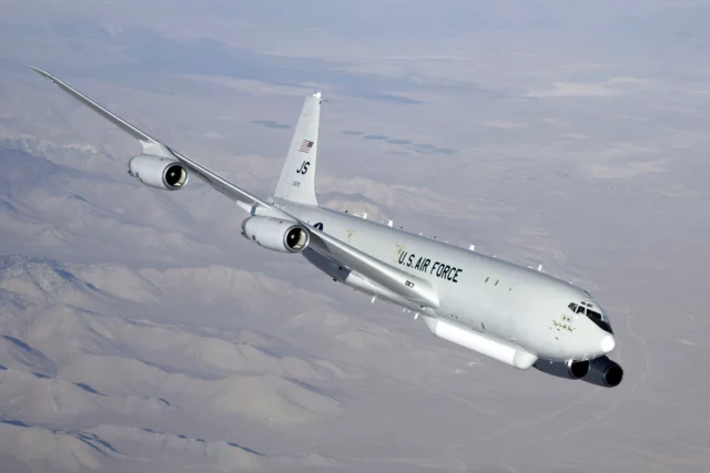 E-8C JSTARS: Sistema conjunto de radar de vigilancia y ataque
