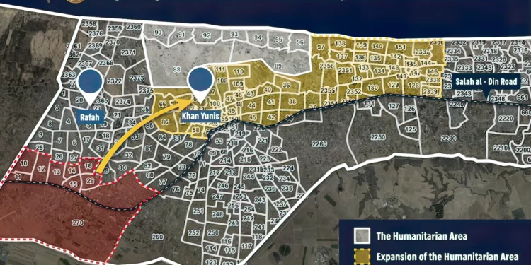 Las FDI comienzan a evacuar a los civiles del este de Rafah