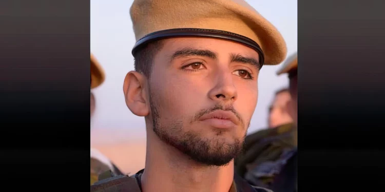 El sargento Haim Sabach, quien murió en un ataque de Hezbollah contra un puesto del ejército cerca de la comunidad norteña de Malkia el 8 de mayo de 2024. (Fuerzas de Defensa de Israel)