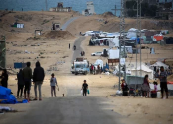 La Cruz Roja instala un hospital de campaña de emergencia en Rafah