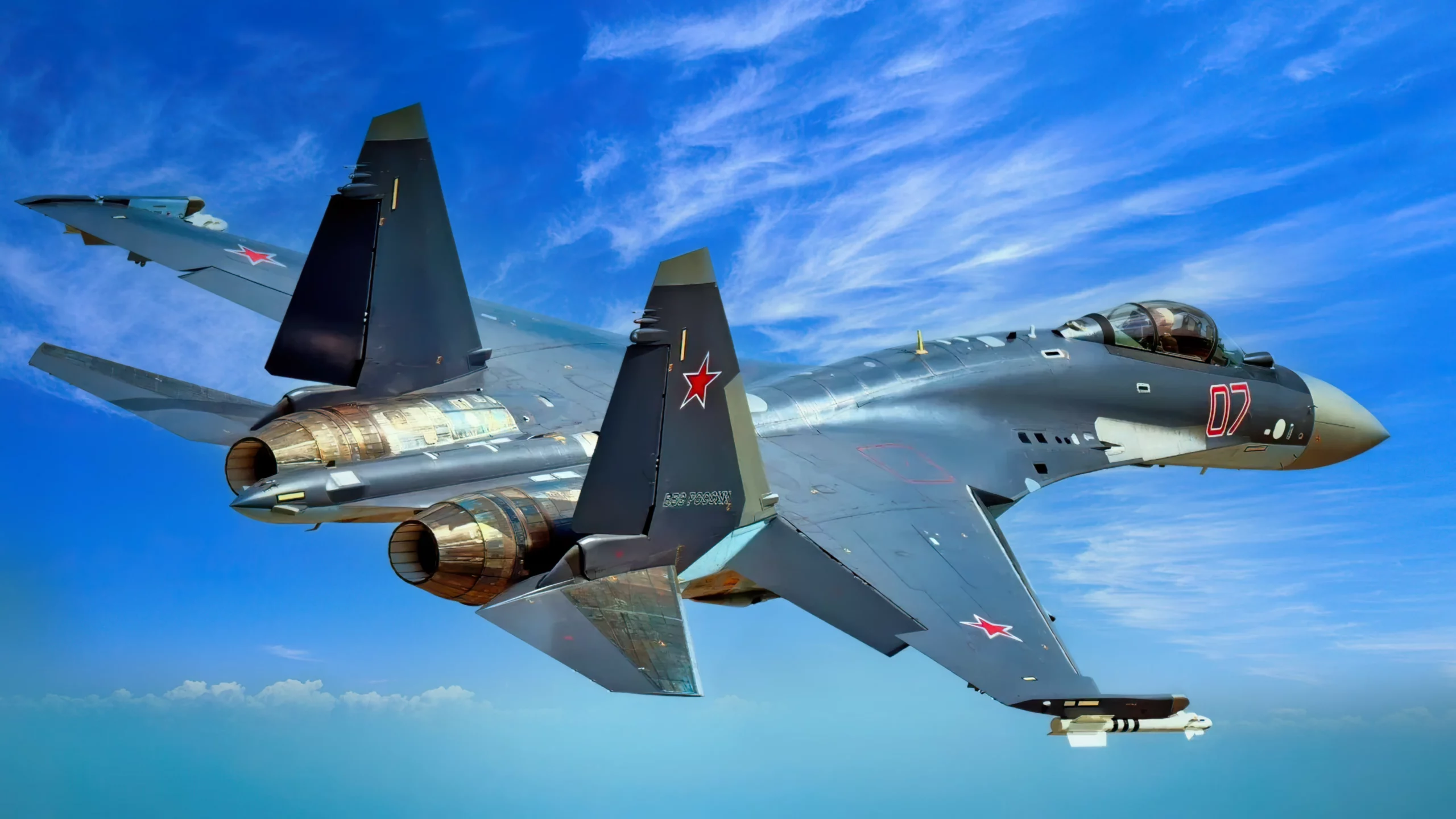 Enfrentamiento entre el F-22 Raptor y el Su-35 de Rusia