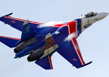 Ataque ucraniano destruye un Su-27 de los Russian Knights