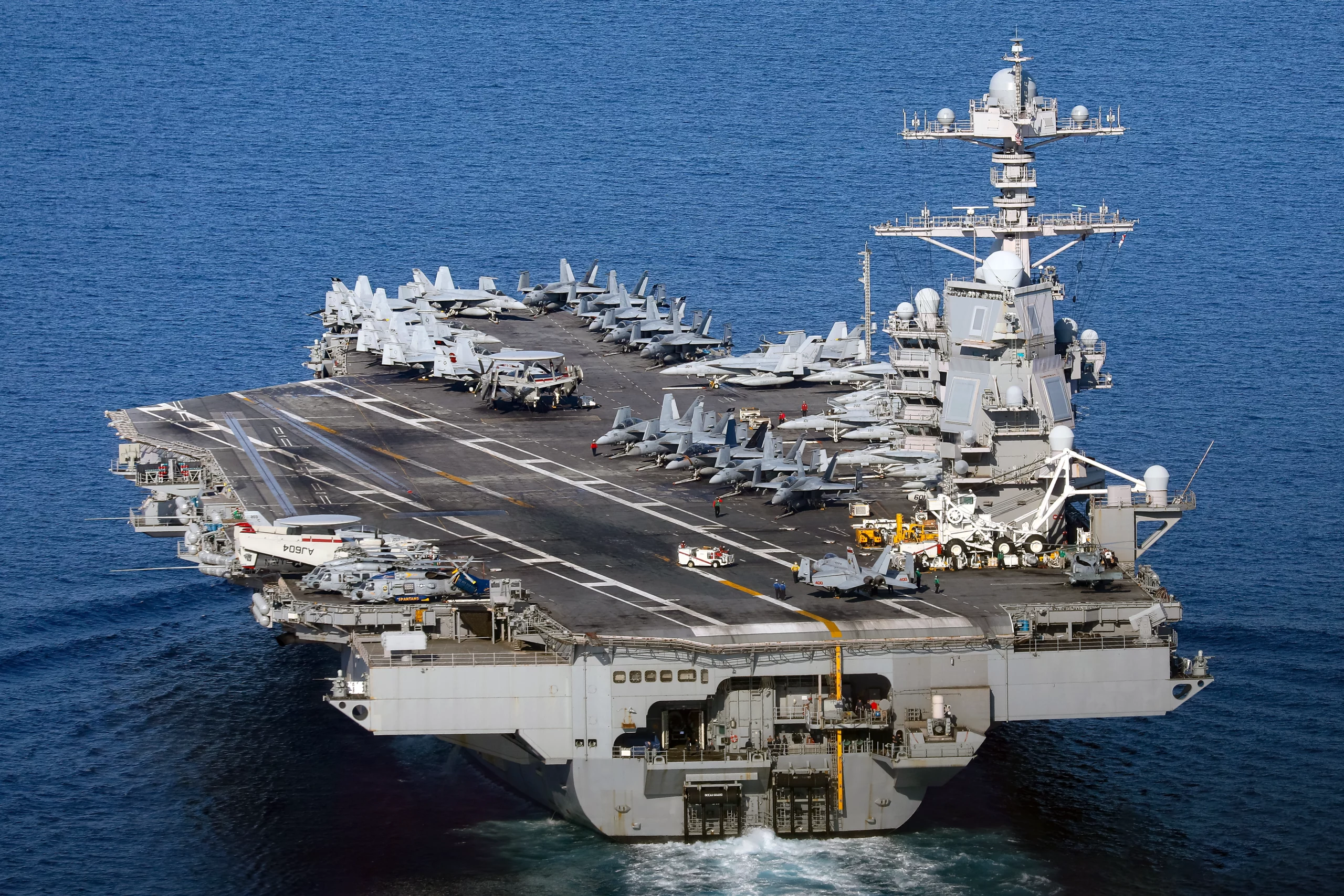 The USS Gerald R. Ford is the future projection of naval power