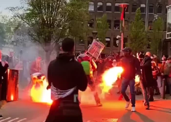 Manifestantes antiisraelíes ocupan la universidad de Ámsterdam