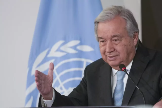 Guterres urge a la paz tras bombardeo de EE. UU. a Irán
