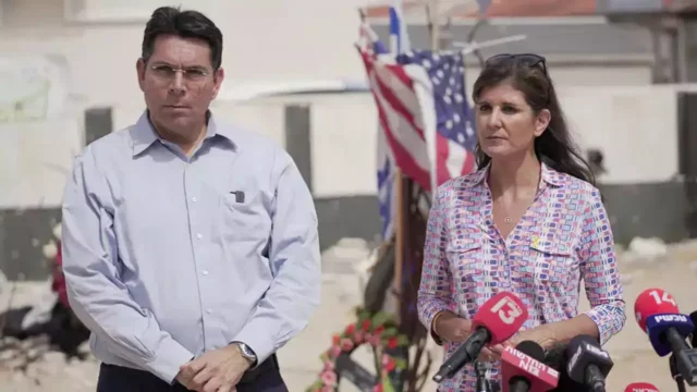 Nikki Haley en Sderot: Israel no puede parar hasta acabar con Hamás