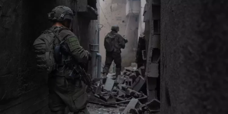 FDI troops operate in the Gaza Strip in an undated photo cleared for publication on May 27, 2024. (Israel Defense Forces)