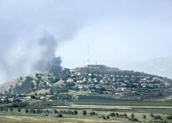 Misiles antitanque disparados desde el Líbano al norte de Israel