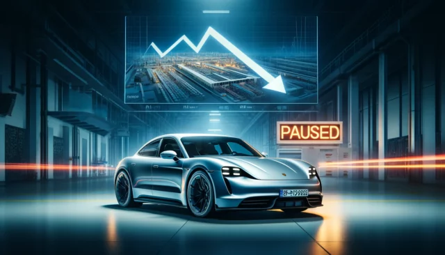 Desplome de precios del Porsche Taycan y frenazo en planta de baterías