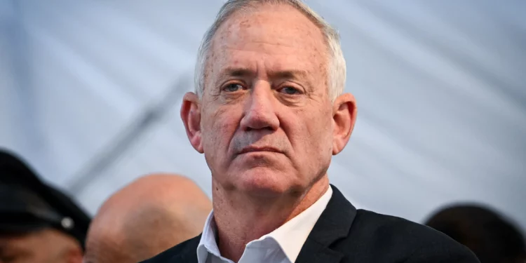 Benny Gantz anunciará la retirada de su partido del gobierno