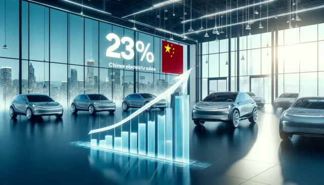 Ventas de autos eléctricos chinos en Europa suben un 23%