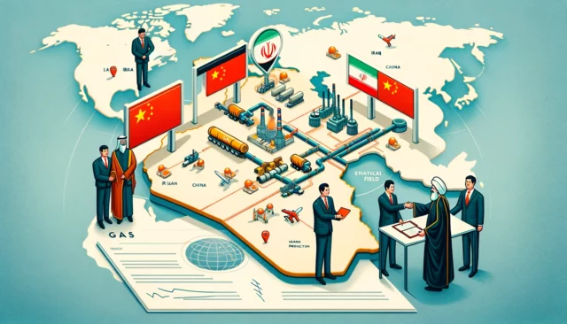 China e Irán aseguran un campo de gas iraquí estratégico clave