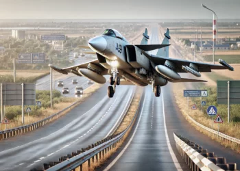 JAS 39 Gripen: El caza ideal para las carreteras de Ucrania