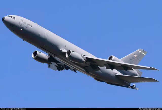 Retiro del KC-10A Extender de la Fuerza Aérea de EE. UU.