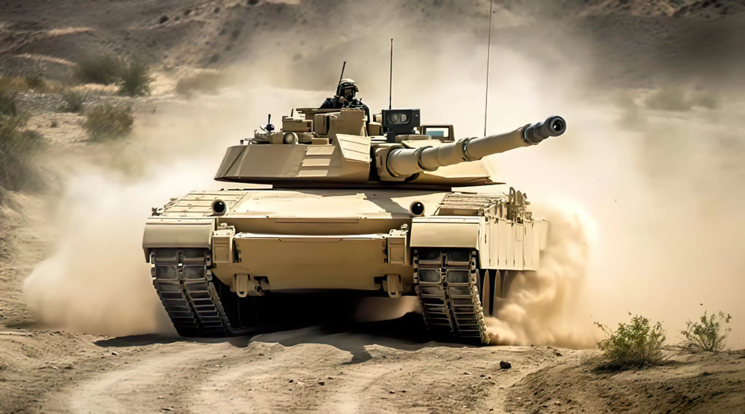 Realmente no quieres enfrentarte a un tanque M1 Abrams