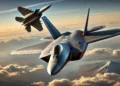 Así es como el F-22 Raptor haría polvo a un Su-35 en el cielo