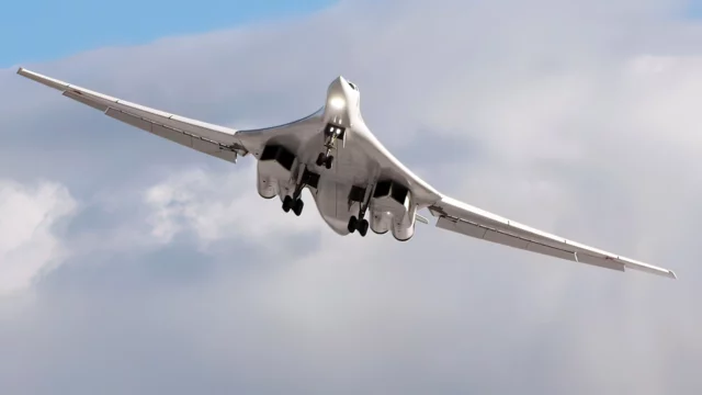 Tu-160 Blackjack vuela 12.300 km a Mach 2 con misiles