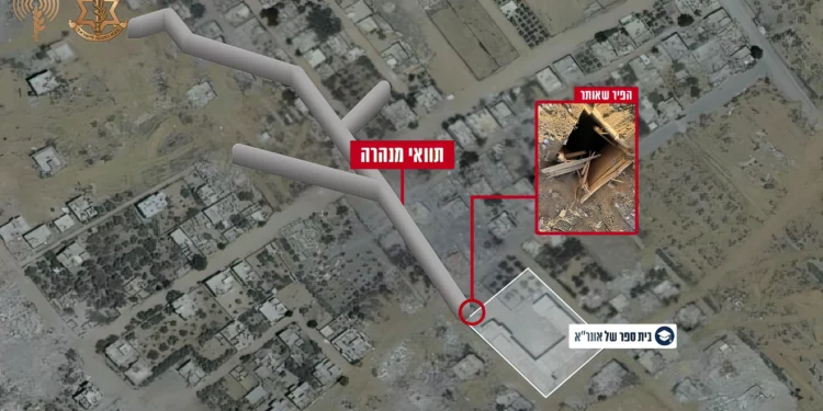 FDI demuele túnel de Hamás cerca de escuela de la ONU en Gaza