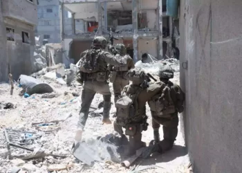 Tropas de la Brigada Givati operan en Rafah, en el sur de Gaza, en una foto publicada el 2 de junio de 2024. (Fuerzas de Defensa de Israel)