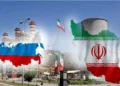 Una imagen compartida por la agencia de prensa oficial iraní IRNA para resaltar los crecientes lazos económicos entre Teherán y Moscú. (IRNA)