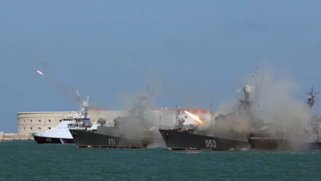 Un tercio de la Flota del mar Negro de Rusia fuera de operación