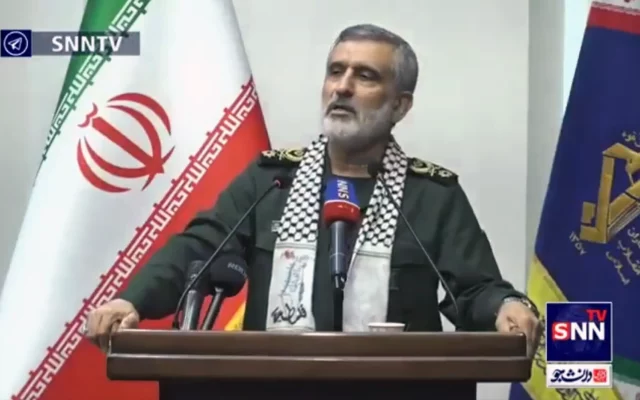 General iraní “ansioso” por otro ataque con misiles contra Israel