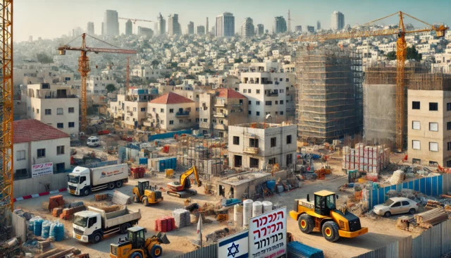 Constructoras extranjeras construyen 30% de viviendas en Israel