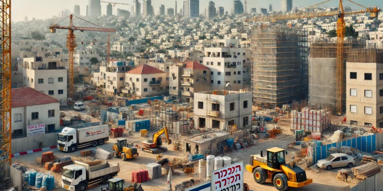 Constructoras extranjeras construyen 30% de viviendas en Israel