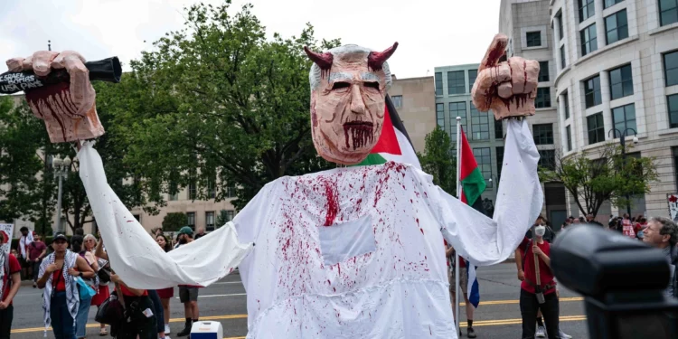 La Casa Blanca condena disturbios antiisraelíes frente al Capitolio