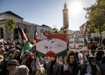 Manifestantes en Marruecos exigen fin de relaciones con Israel