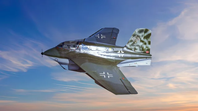 El avión militar más veloz de la Segunda Guerra Mundial
