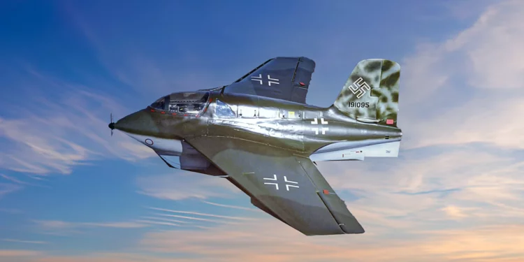 El avión militar más veloz de la Segunda Guerra Mundial