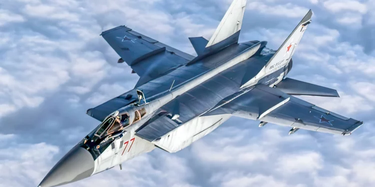 MiG-31 Foxhound: El interceptor ruso que vuela a Mach 3,2