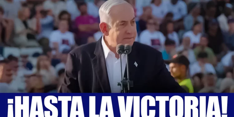 Netanyahu promete continuar la guerra contra Hamás: “Hasta la victoria”
