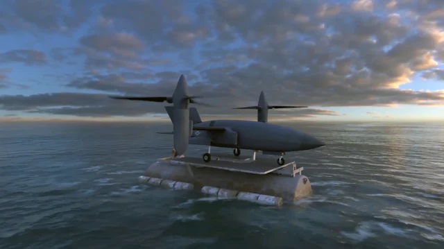 SPRINT: La aeronave VTOL con rotores plegables de DARPA
