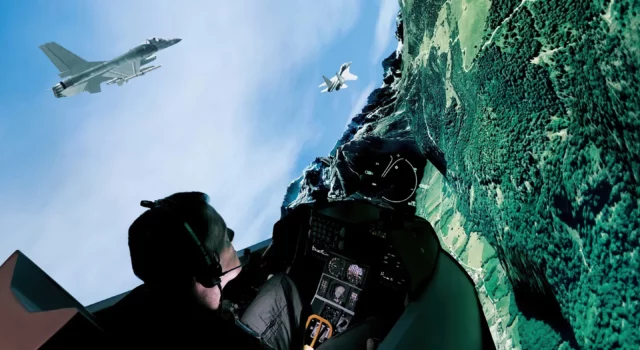 Taiwán refuerza la capacitación de pilotos con simuladores F-16