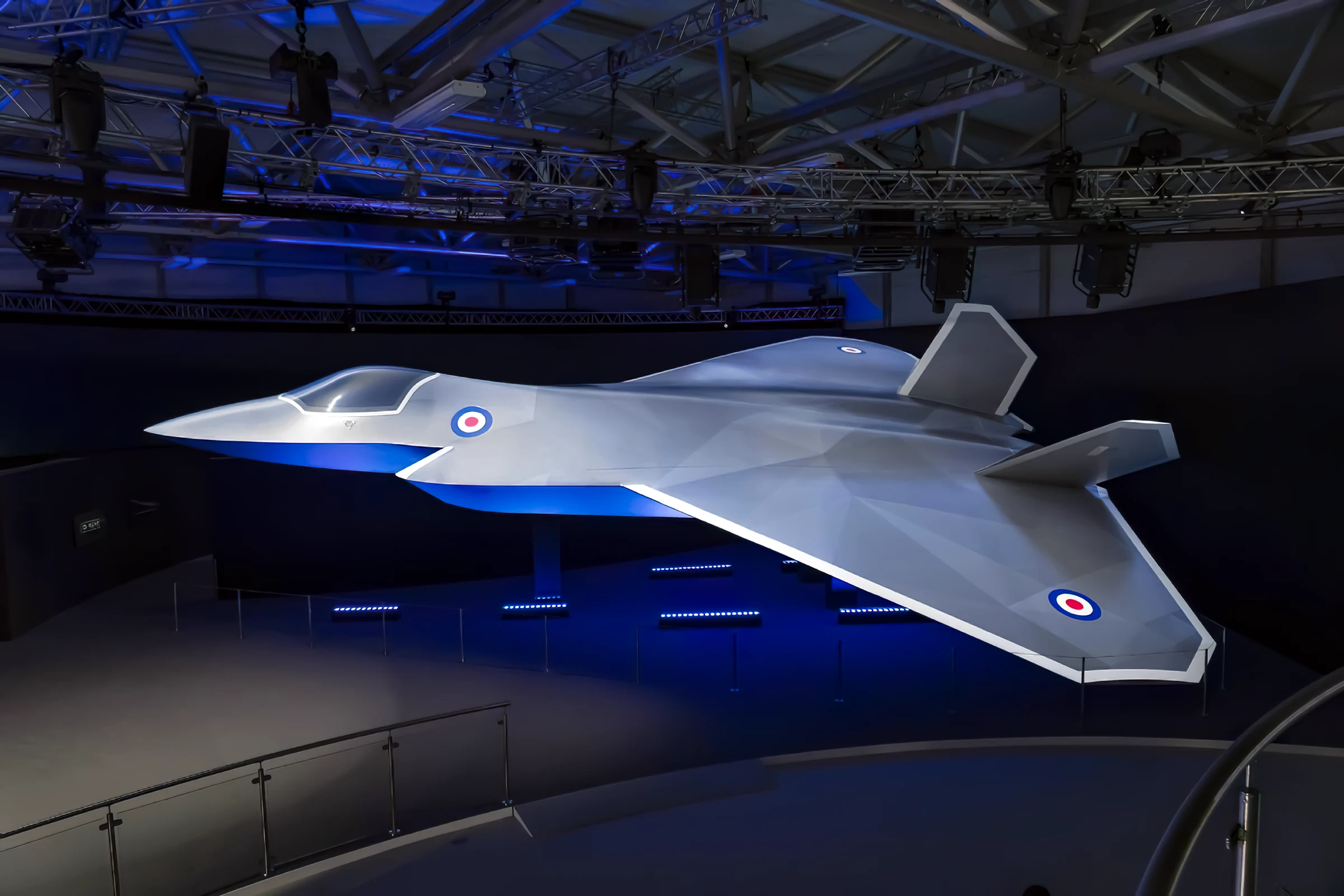 Presentan nuevo concepto del caza Tempest en Farnborough